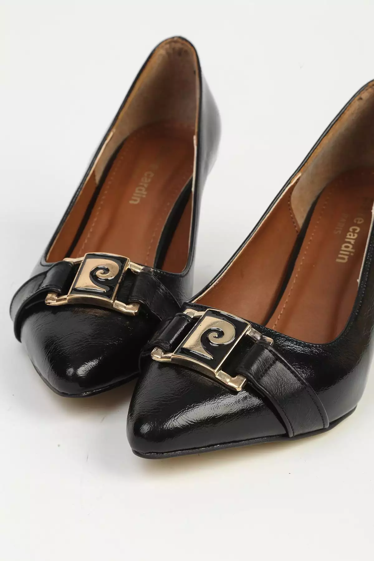کفش پاشنه بلند مشکی PC-54977 برند Pierre Cardin - 987505833