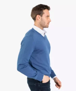 پولوشرت پسرانه فیت معمولی بافتنی - آبی تیره برند Karaca - 891361473