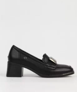 کفش پاشنه بلند زنانه چرم مشکی مدل PC-54781 برند Pierre Cardin - 894854708