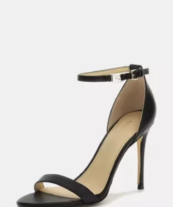 صندل چرم سیاه زنانه کابیلا 3 FL8KILLEA03-BLACK برند Guess - 862705685