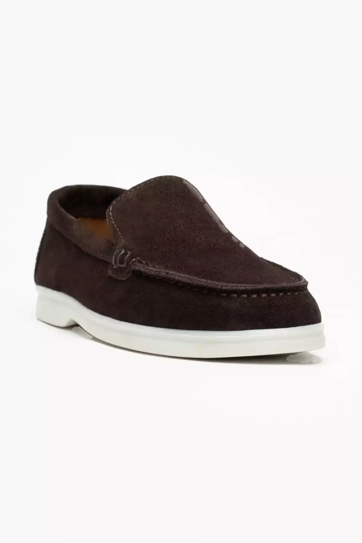 زنانه کفش باله ای تخت از چرم طبیعی ون برند NİŞANTAŞI SHOES - 854433629