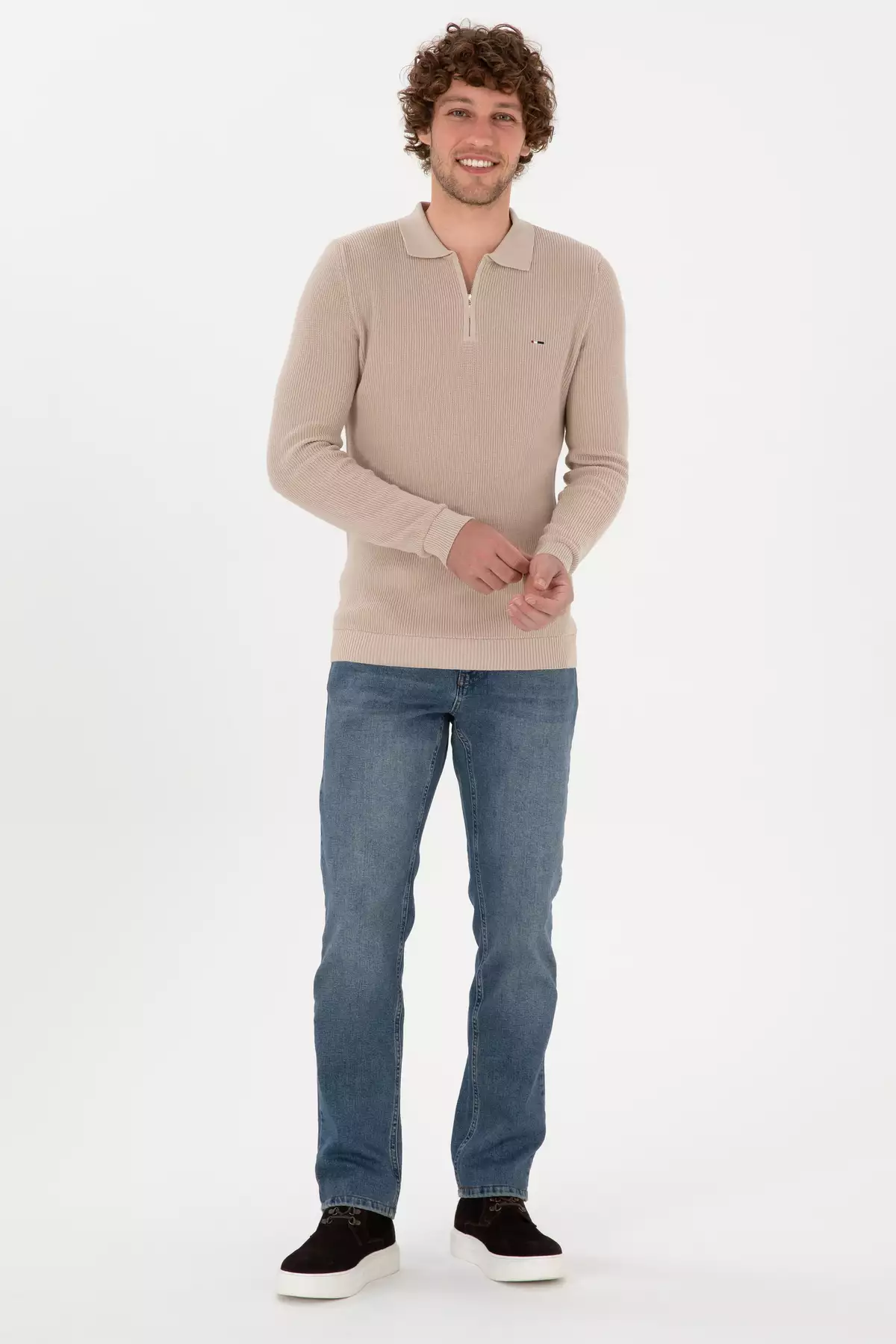 کاله مردانه بافت ساده 50313685-VR049 برند U.S. Polo Assn. - 1033287222