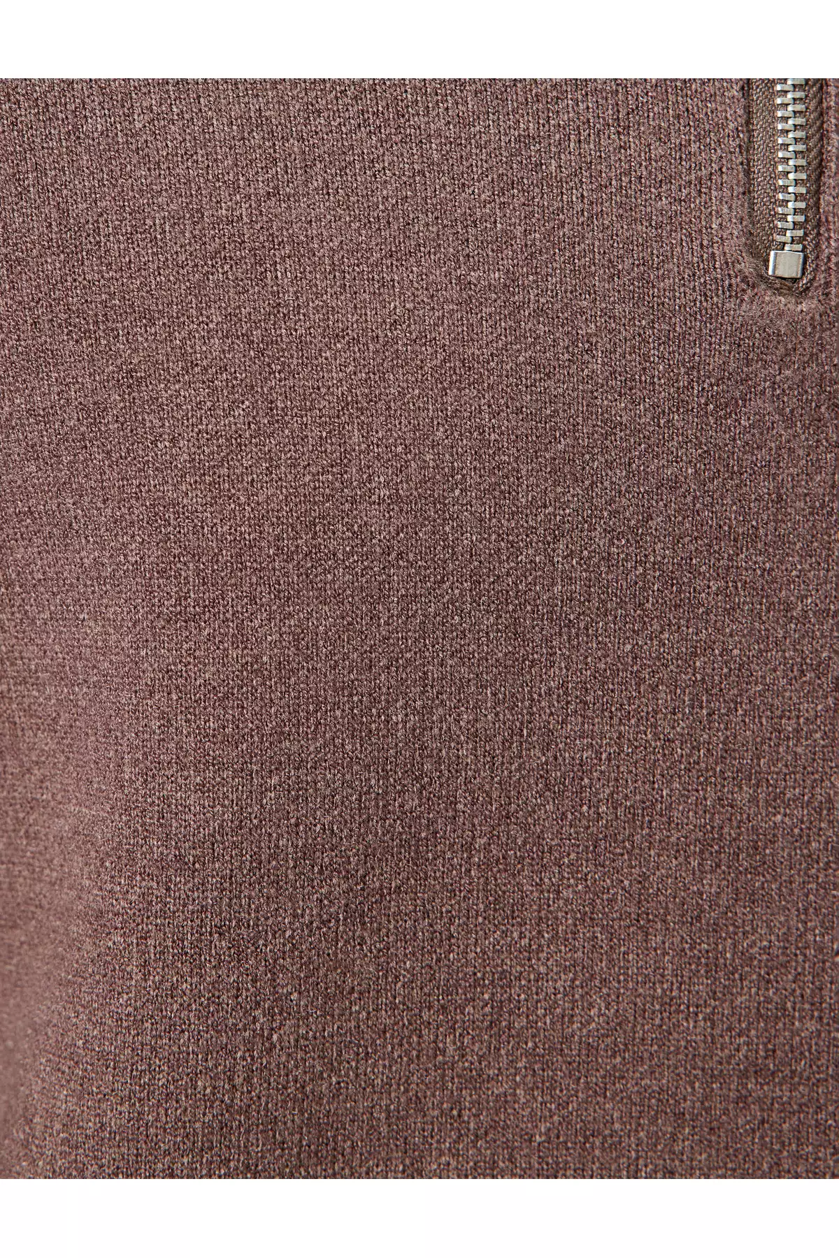 تریکو کاک یقه نیم زیپ ساده آستین بلند برند Koton - 881050997