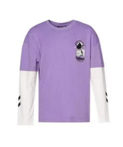 تی‌شرت آستین‌بلند HMLLAISA برای پسران برند hummel - 902045761