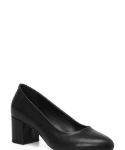 324043 کفش پاشنه بلند زنانه مشکی برند Polaris - 897084103