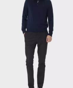 پولک تکی (کازاک) یقه ایستاده با زیپ نیمه از برند Yünlü برند Calvin Klein - 994222124