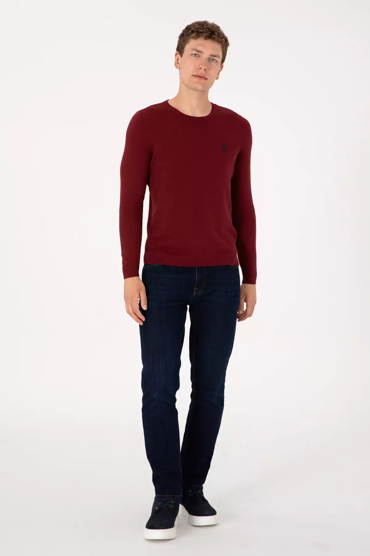 پولوشرت مردانه básico bordo 50293505-VR014 برند U.S. Polo Assn. - 873679935