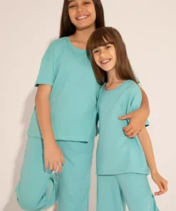 تی‌شرت یقه دوچرخه‌ای مینت برای دختران 50288124-VR090 برند U.S. Polo Assn. - 832929767