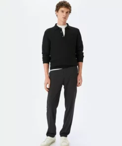 ژاکت پایه‌ای با یقه پولو و جزئیات دکمه‌ای برند Koton - 903454727