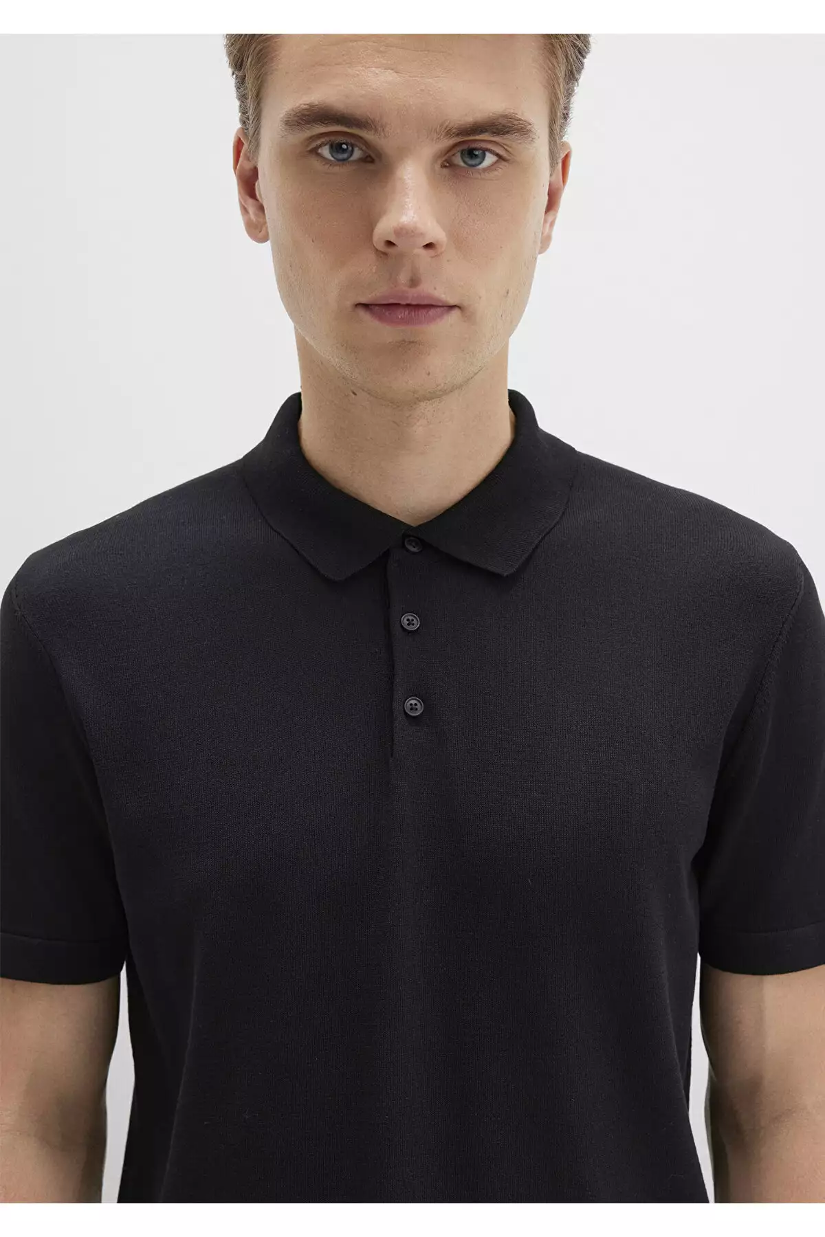 پولوشرت مشکی تریکو فیت / برش به صورت جذب ۰۷۱۰۲۴۹-۹۰۰ برند Mavi - 820372222