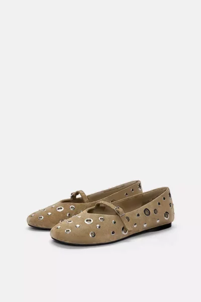 بافت چرمی دکمه‌دار برند Pull & Bear - 957736599