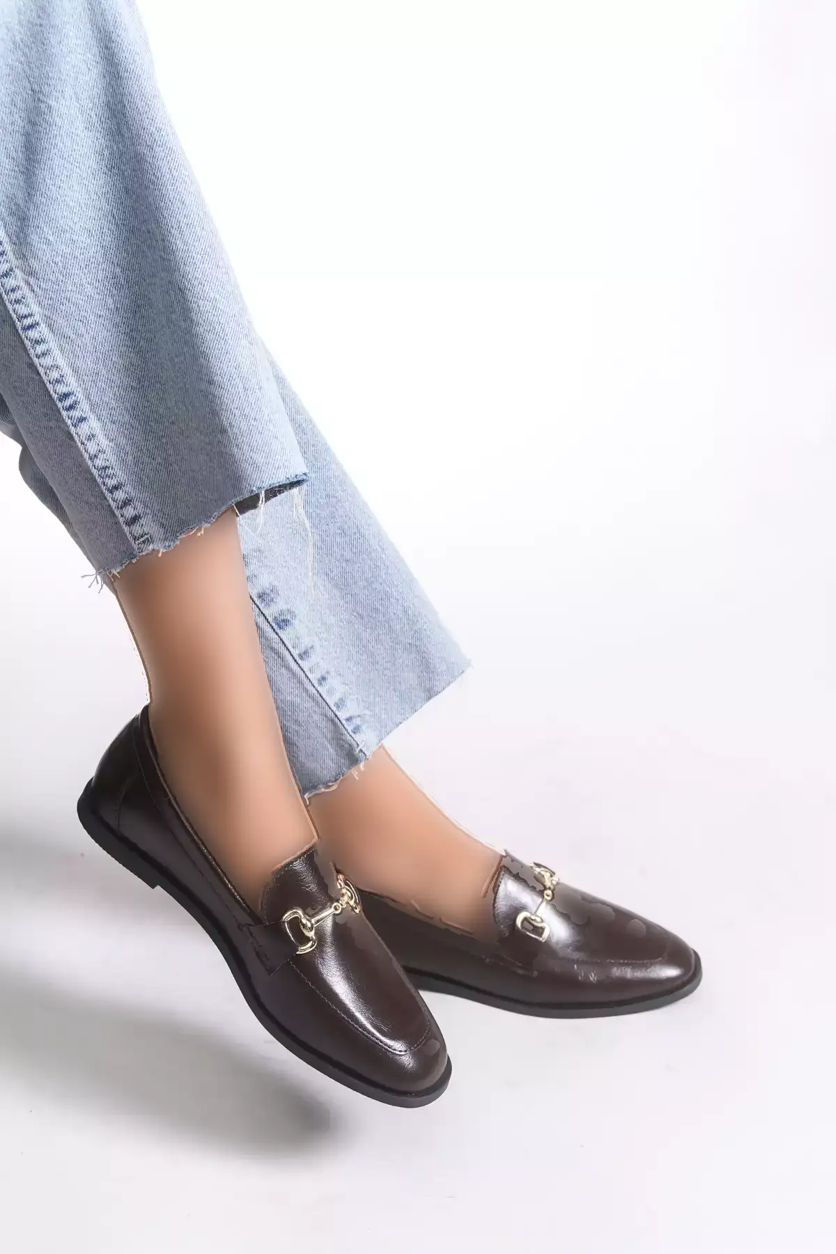 کفش بیزنسی زنانه وینلینا ۰۰۱۲۰۹۳ قهوهای چرم برند Riccon - 983030314