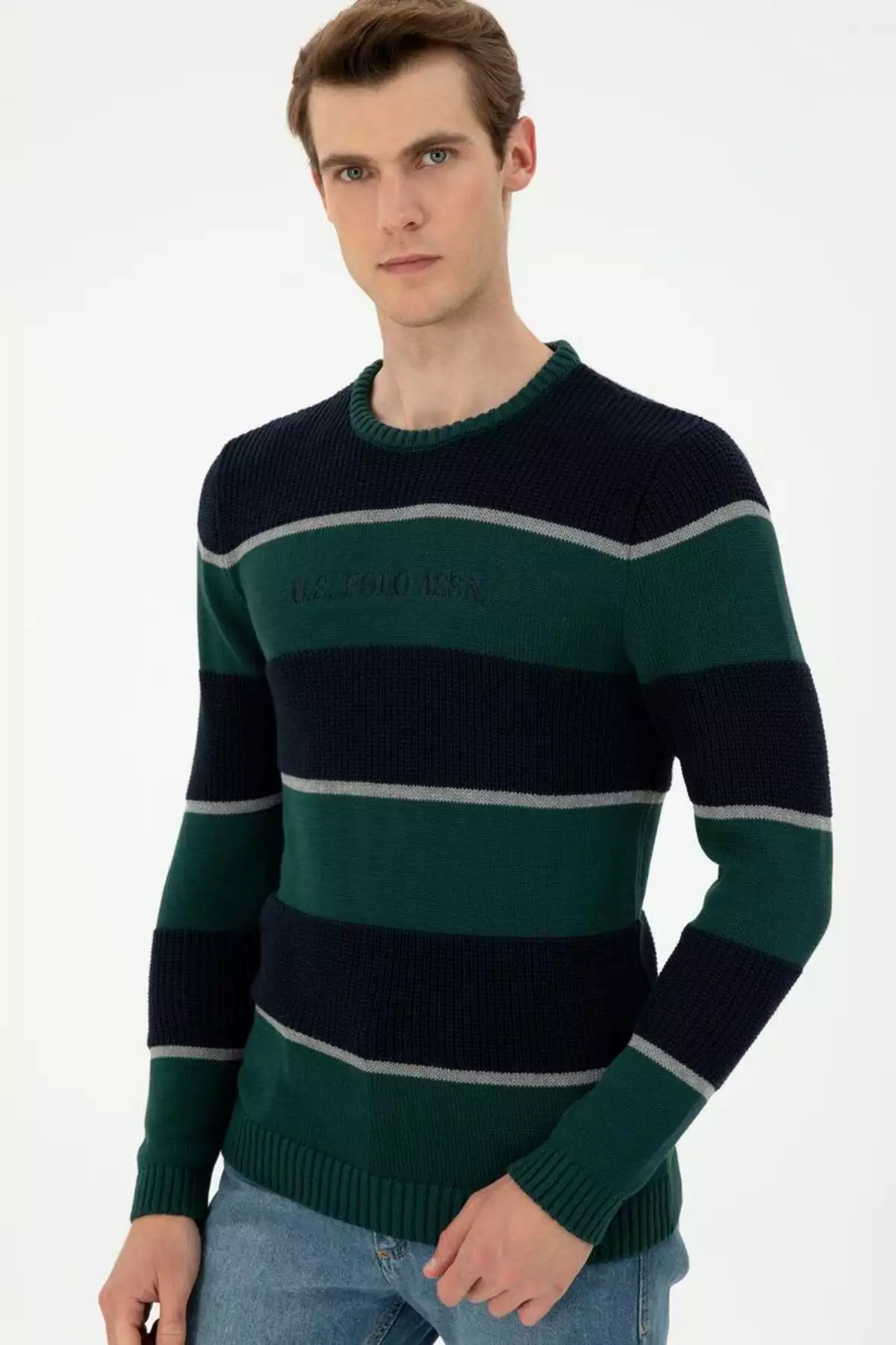 کلاهپوش سبز تیره مردانه TEKSPOR195518.1 برند U.S. Polo Assn. - 1040293528