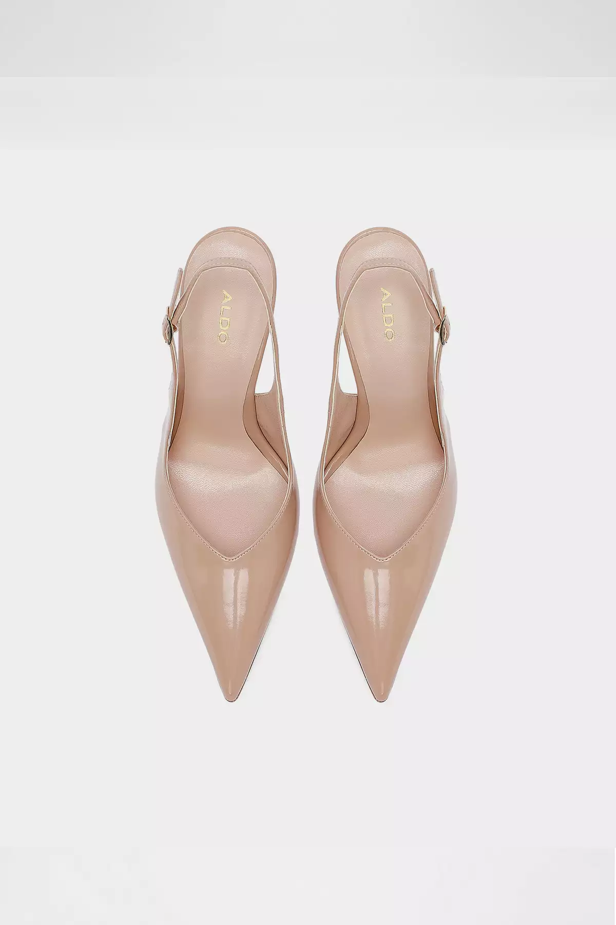 کفش پاشنه بلند زنانه مدل لگاسی-تری - کفش پاشنه بلند فنری مصنوعی صورتی بدون بند برند Aldo - 939865804