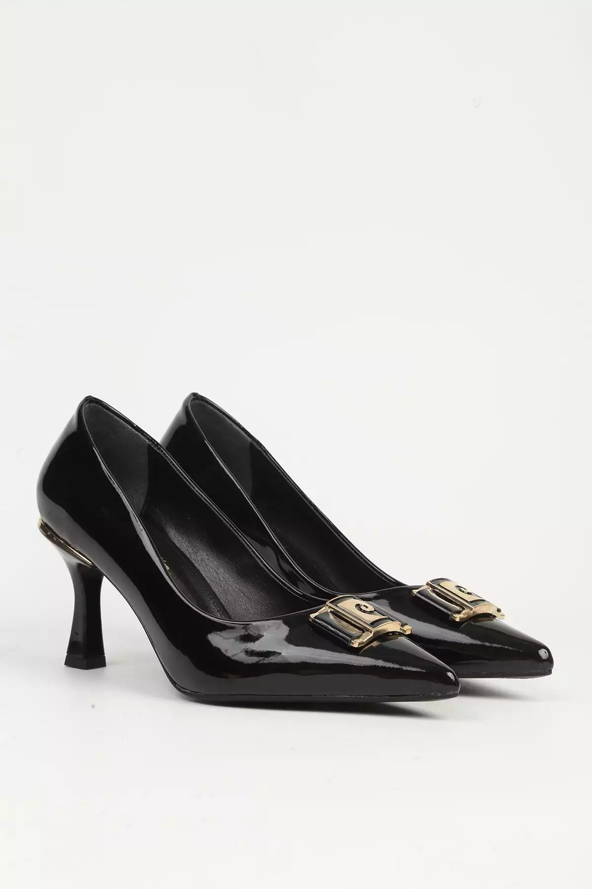 کفش پاشنهدار مشکی لاکدار مدل PC-54966 برند Pierre Cardin - 987504964