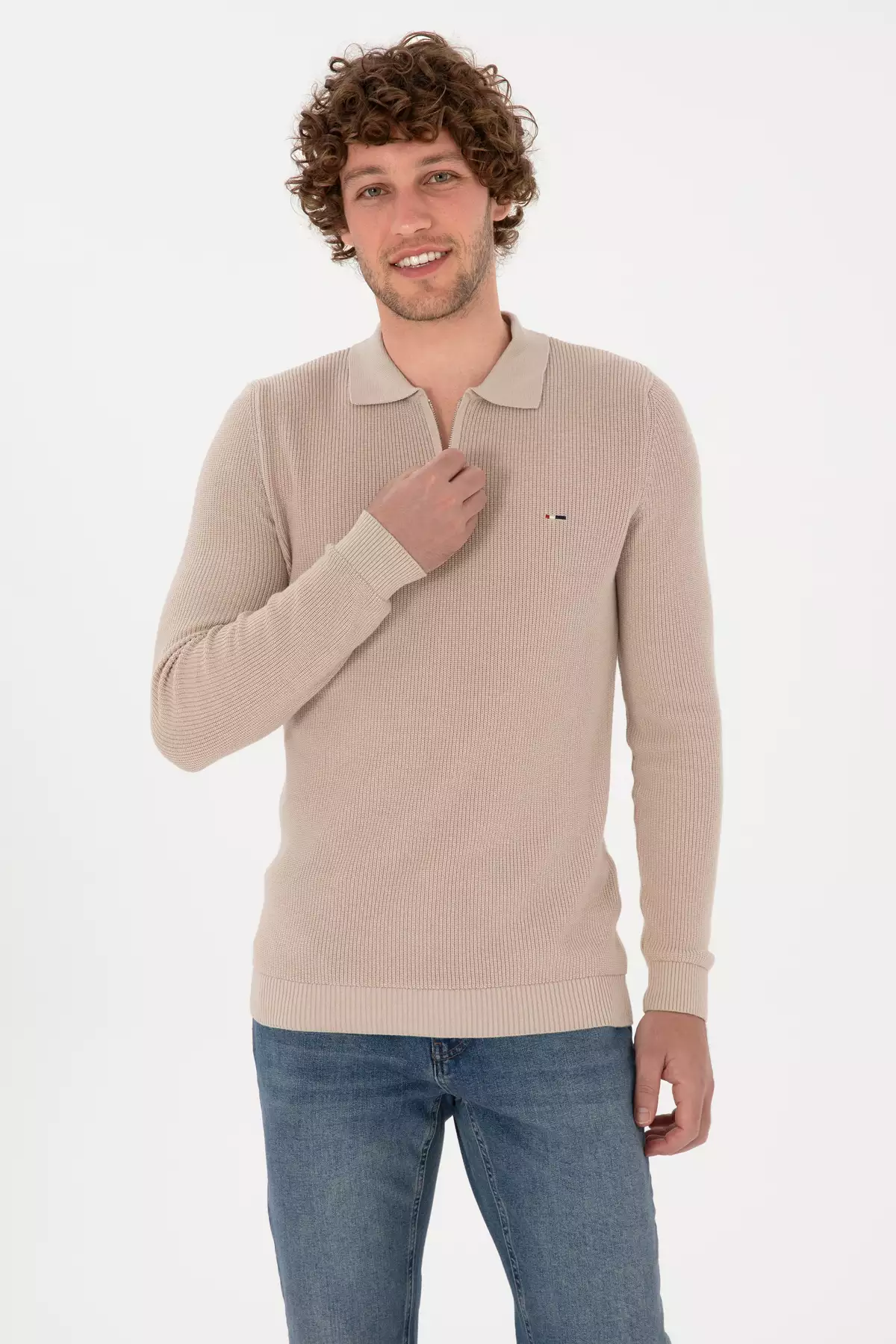 کاله مردانه بافت ساده 50313685-VR049 برند U.S. Polo Assn. - 1033287222