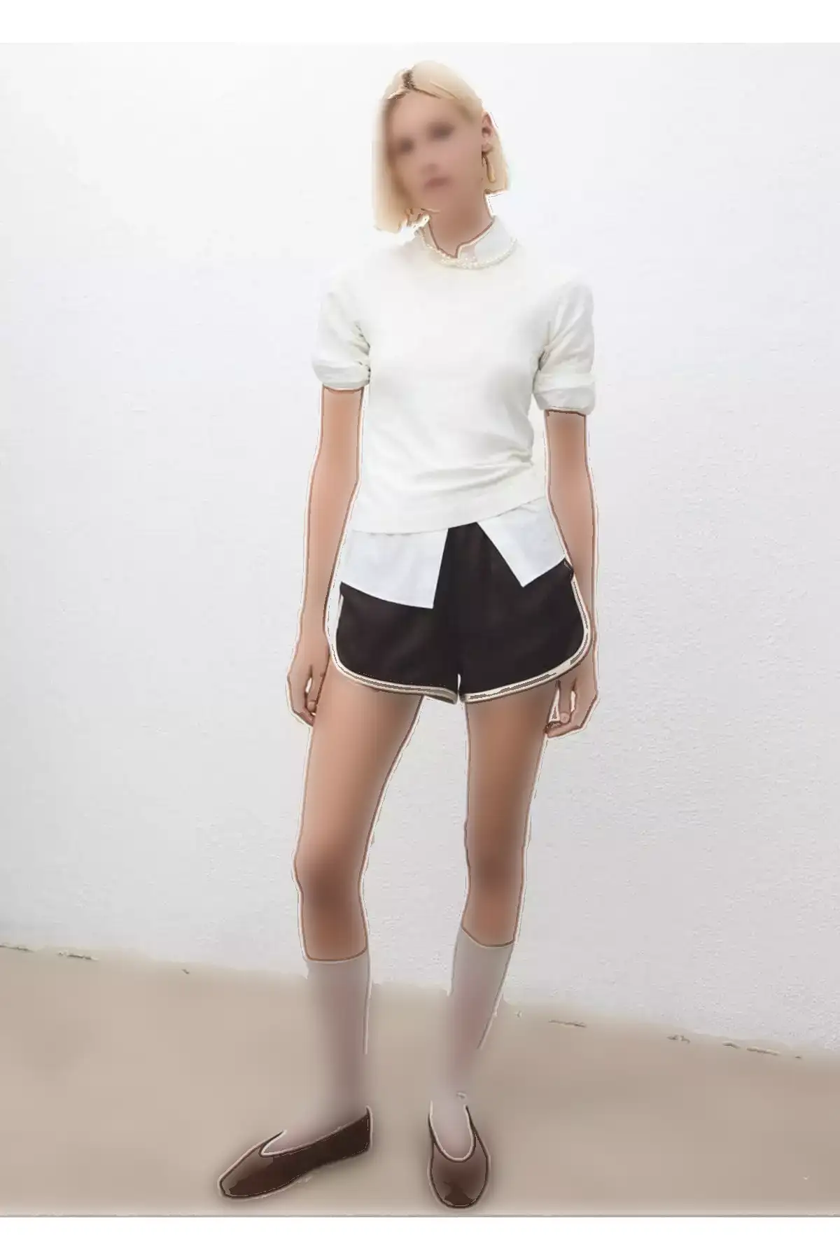 کفش براق از چرم سوئدی برند MANGO - 977564368