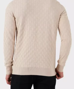 پولکُت مردانه با عرقچین گرد و مناسب بدن، مدل K10K113747ACE برند Calvin Klein - 863009320