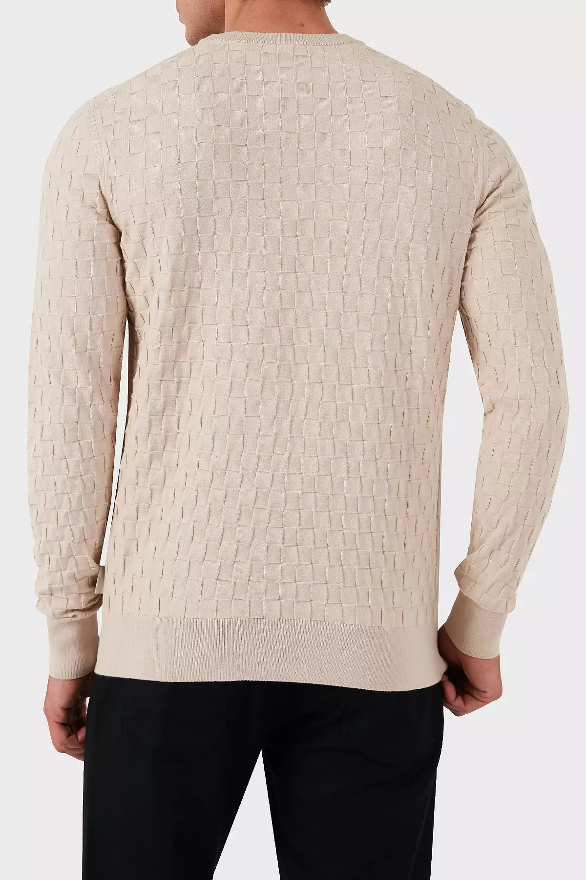 پولکُت مردانه با عرقچین گرد و مناسب بدن، مدل K10K113747ACE برند Calvin Klein - 863009320