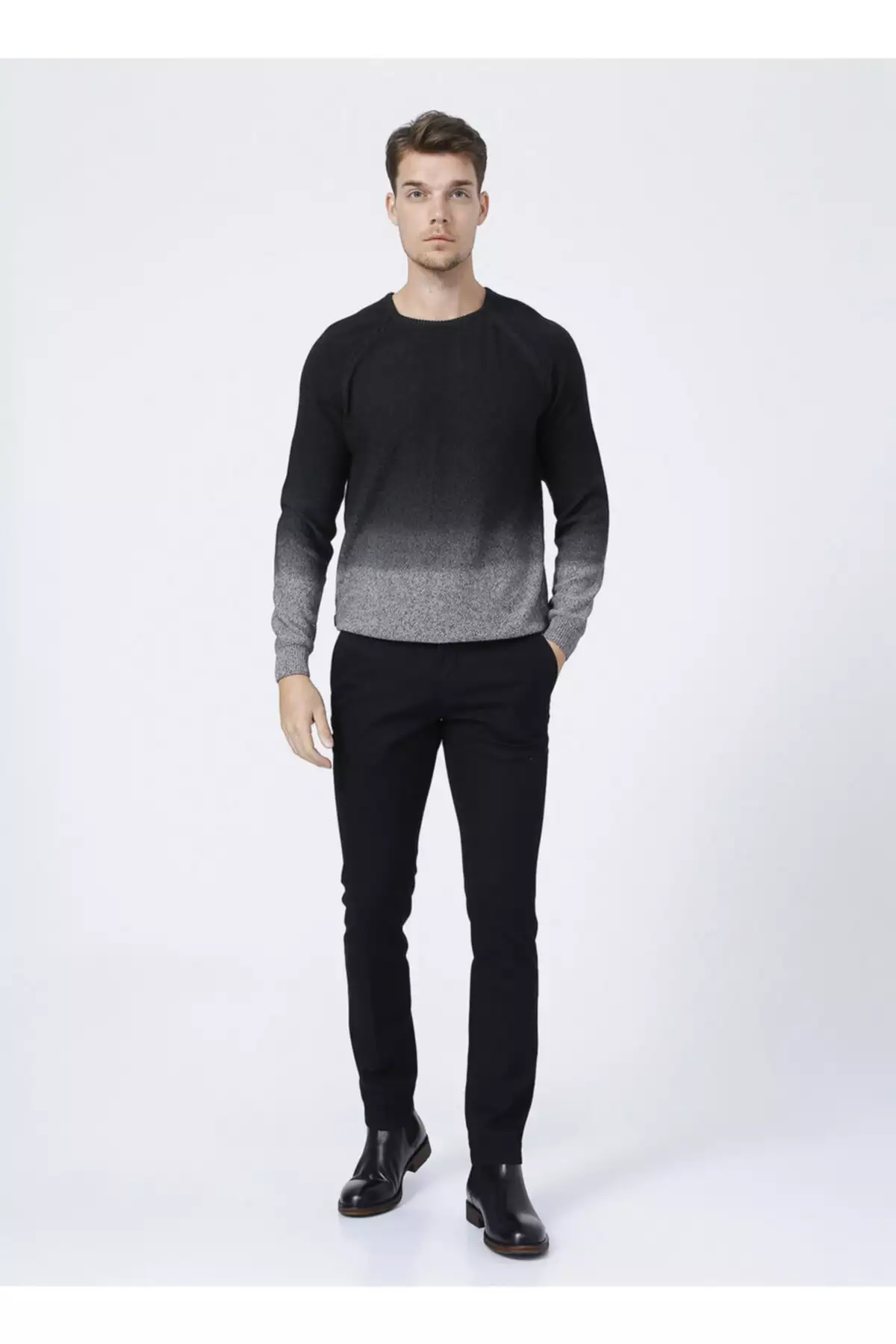 پلیور مشکی برند Pierre Cardin - 140469071