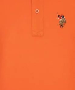 تی‌شرت نارنجی پسرانه برند U.S. Polo Assn. - 932797096