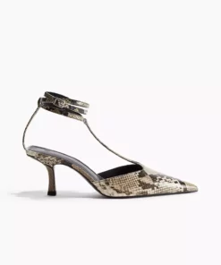 صندل پاشنهدار و بنددار برند H&M - 947887637