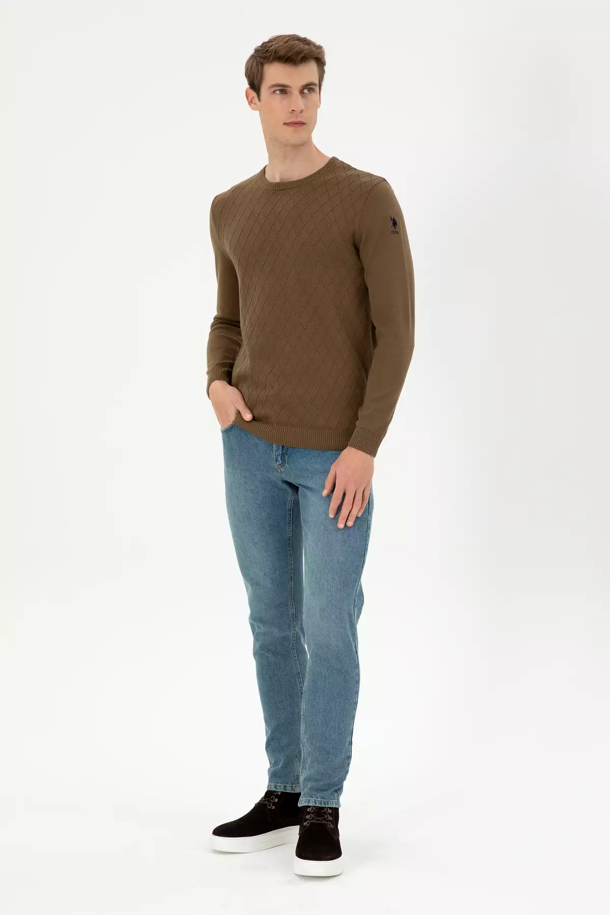 کلاهسری مردانه 50297055-VR027 برند U.S. Polo Assn. - 865190697