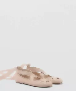 بافتهی تخت با بند ضربدری برند MANGO - 941378822