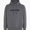 هودی با لوگوی برجسته و گلدوزی شده برند Calvin Klein - 858088604