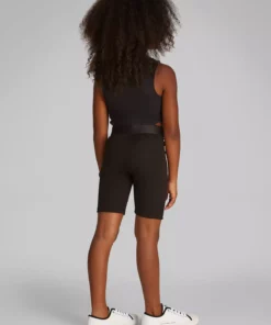 تی‌شرت دخترانه مشکی با طرح چاپی برند Calvin Klein - 928091824