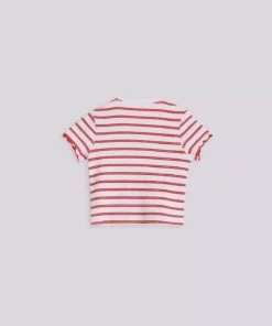 تی‌شرت راه‌راه دخترانه بی‌جی استور برند GB Baby - 929884329