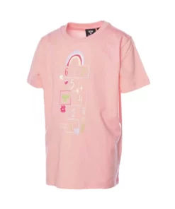 تیشرت بچگانه صورتی Hmlmolly SS مدل ۹۱۱۹۹۰-۹۸۲۴ برند hummel - 858558947