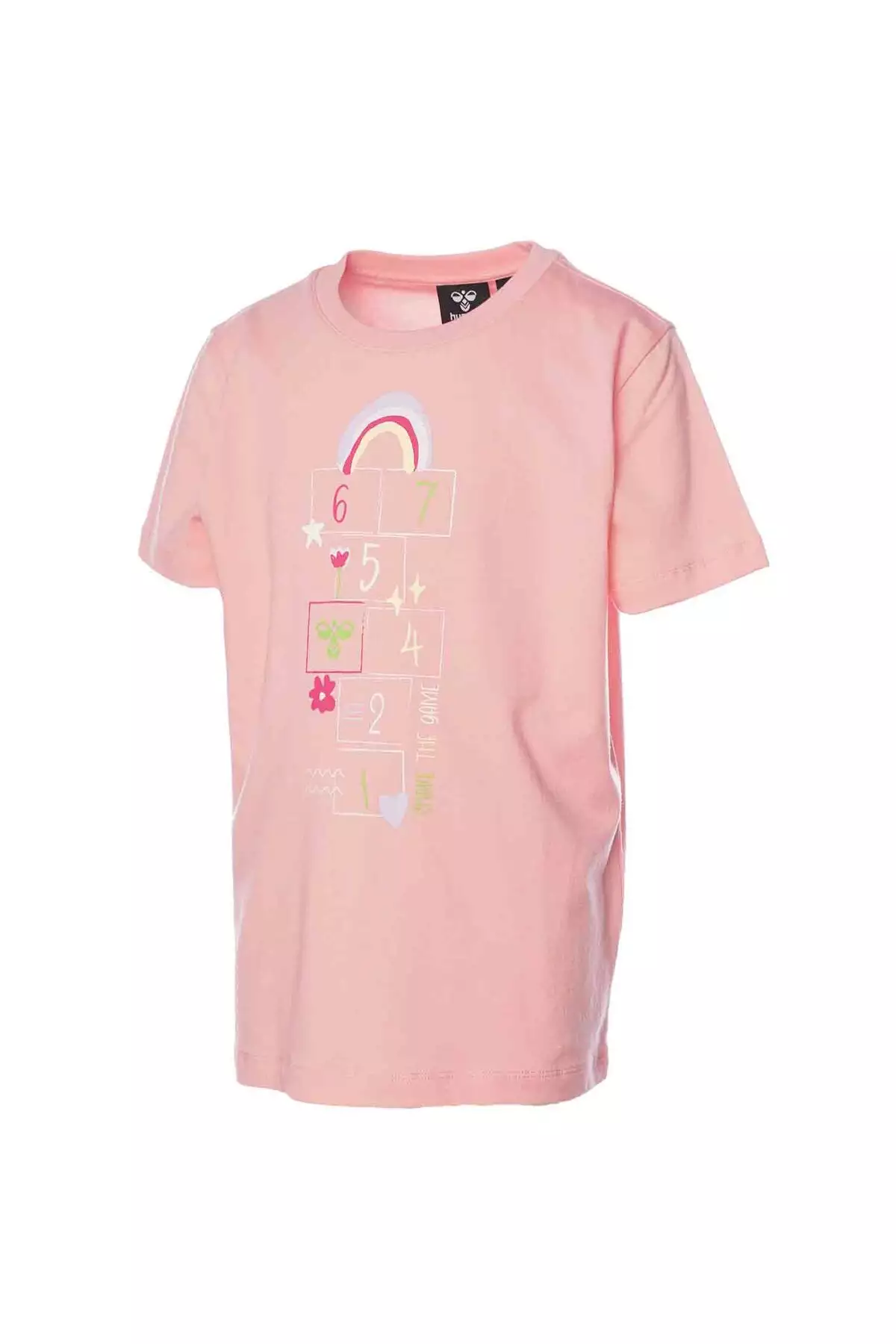 تیشرت بچگانه صورتی Hmlmolly SS مدل ۹۱۱۹۹۰-۹۸۲۴ برند hummel - 858558947