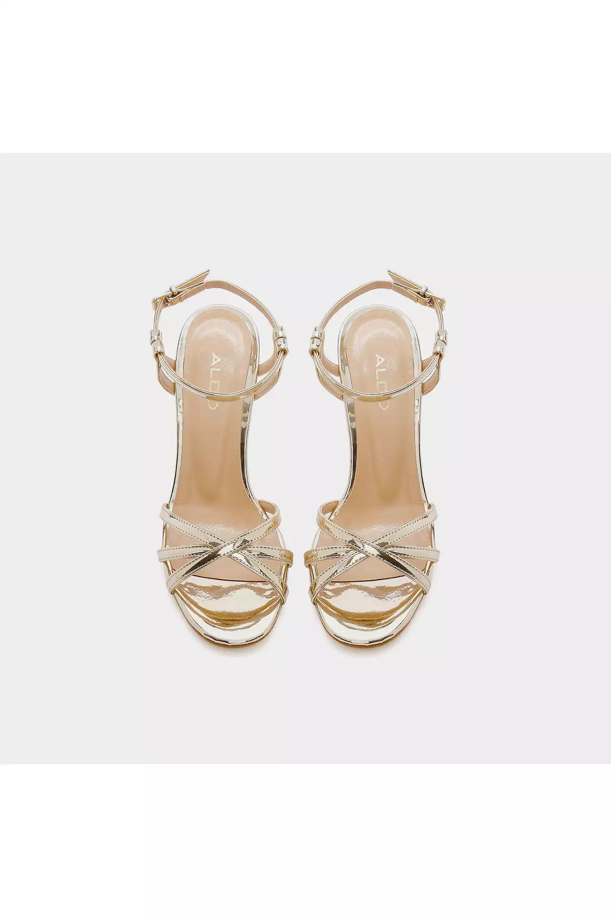 ANIDA-TR - صندل مجلسی زنانه پاشنه بلند طلایی برند Aldo - 921362796