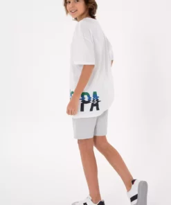 تیشرت سفید بچهگانه پسرانه 50295427-VR013 برند U.S. Polo Assn. - 886500315