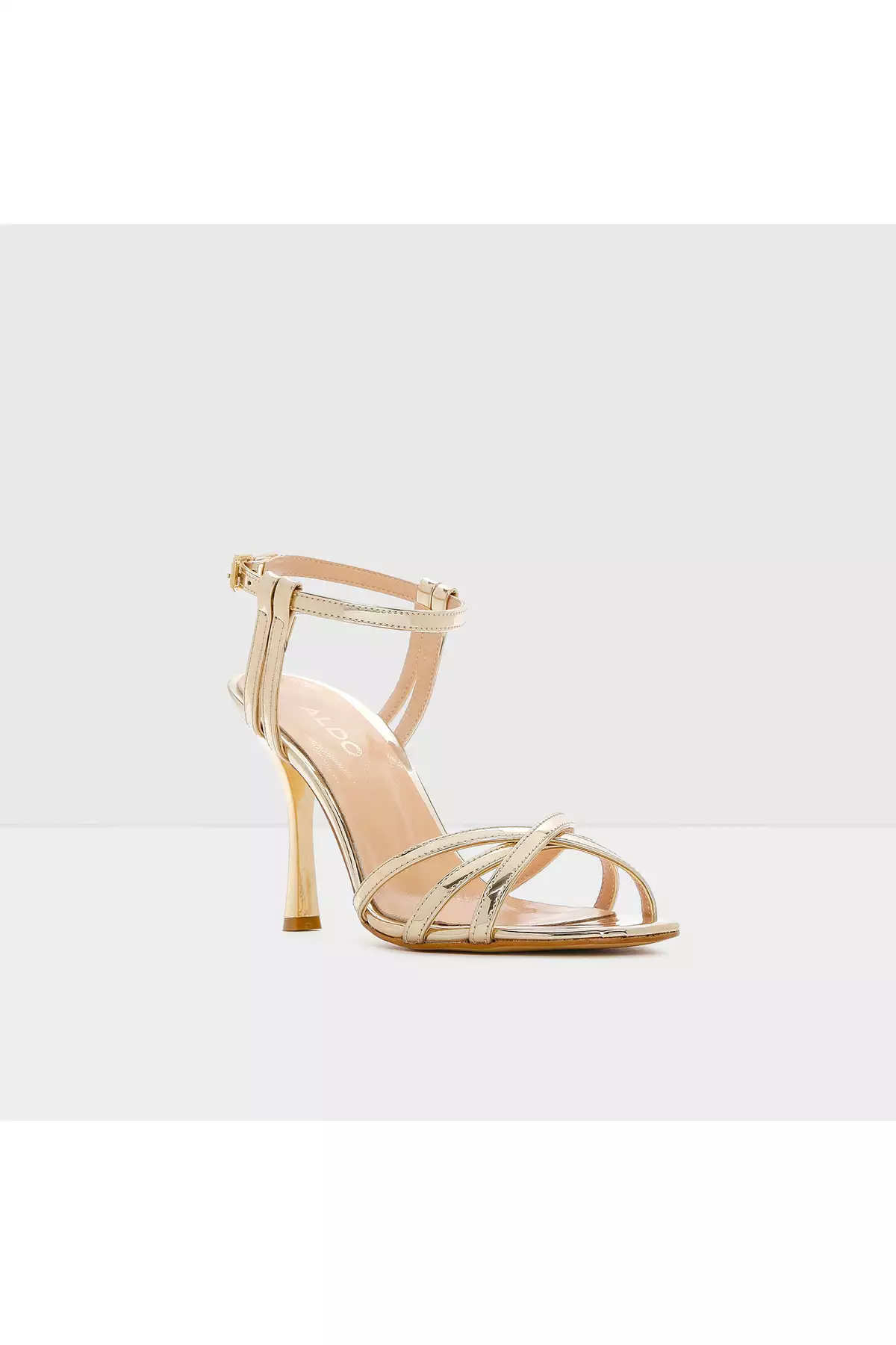 ANIDA-TR - صندل مجلسی زنانه پاشنه بلند طلایی برند Aldo - 921362796