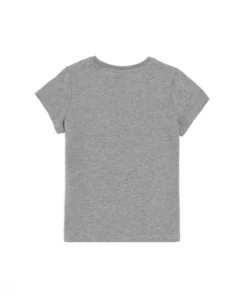 تیشرت یقه گرد خاکستری ملانژ پسرانه برند U.S. Polo Assn. - 891715434