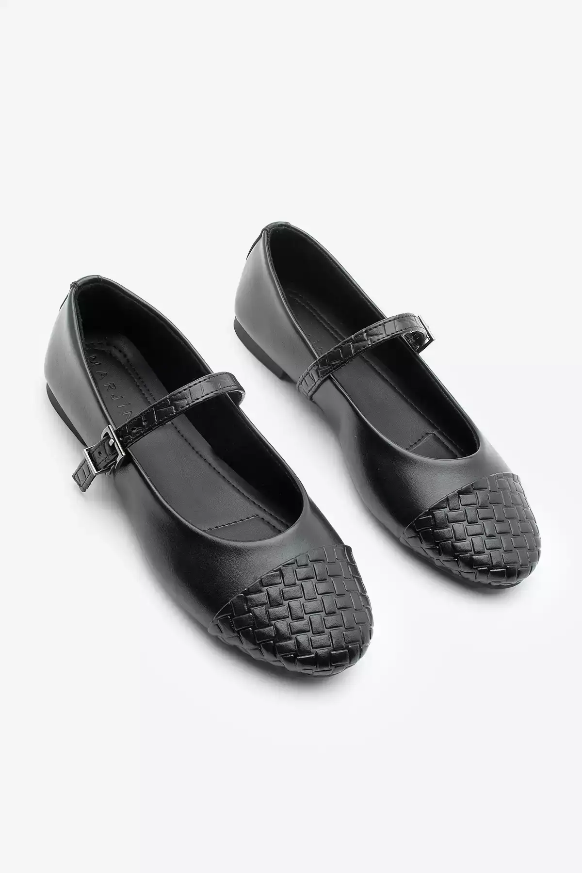 بابت روزمره بنددار زنانه طرحدار برند رنادا مشکی برند Marjin - 991034626