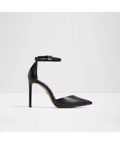 DERPERLA - کفش پاشنهبلند نازک زنانه از چرم طبیعی مشکی برند Aldo - 904827765