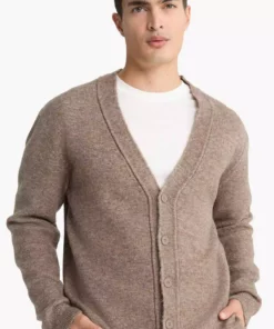 کاندیدای مناسب: ژاکت با یقه V و دکمهای مدل Relax Fit برند Defacto - 995280865