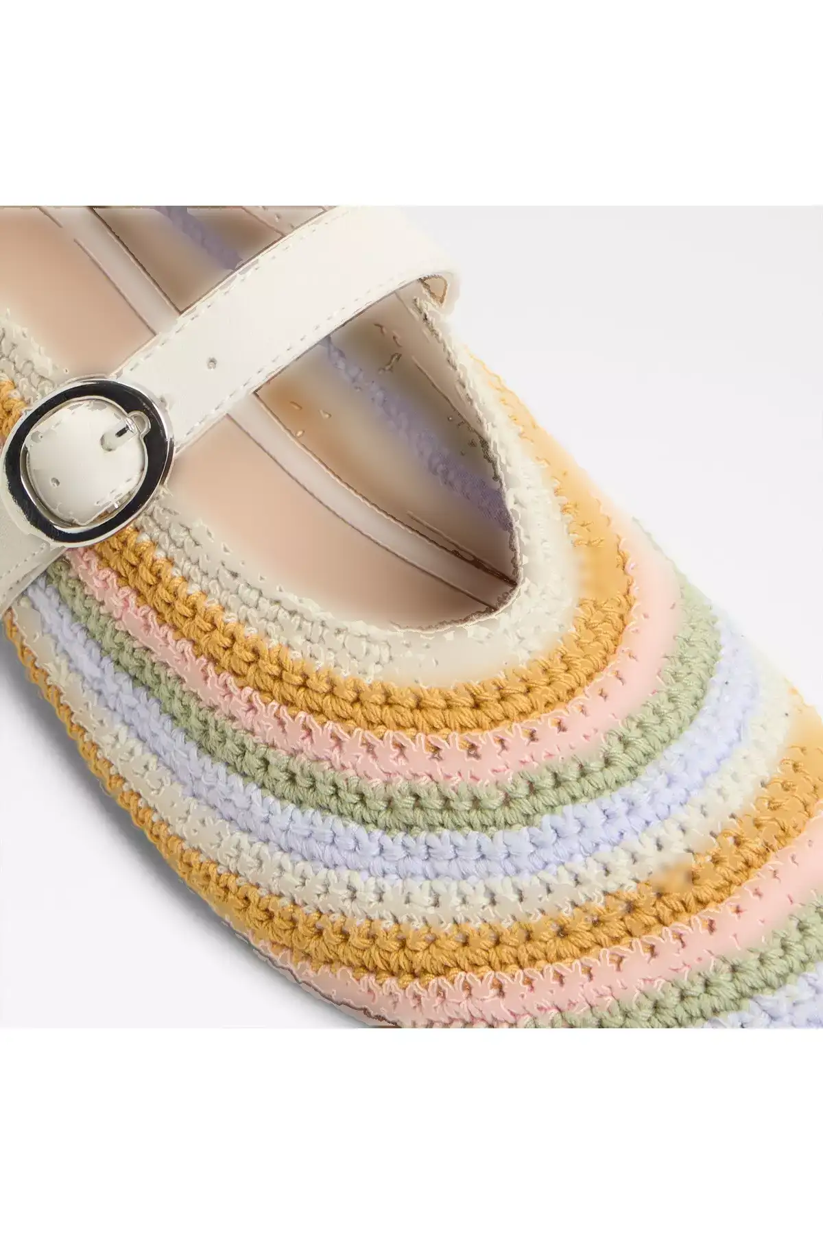 کشی - کفش براق چند رنگ مدل ببت و ماری جین زنانه برند Aldo - 930555009