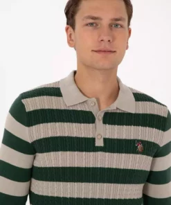 پولوشرت مردانه ملانژ TEKSPOR223498.3 برند U.S. Polo Assn. - 1040202938