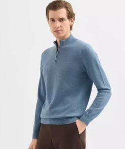 پولوشرت مردانه بافت معمولی - آبی برند Karaca - 865248463