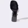 صندل پاشنهدار مصنوعی با کفی بلند زنانه مدل E2512AX25SM برند Defacto - 1034249479