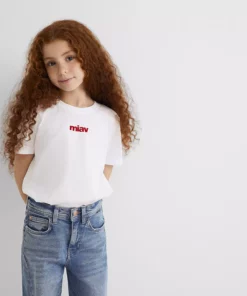 تیشرت بچگانه با طرح میاوی قرمز و برش عادی 66332602 برند Mavi - 761797858