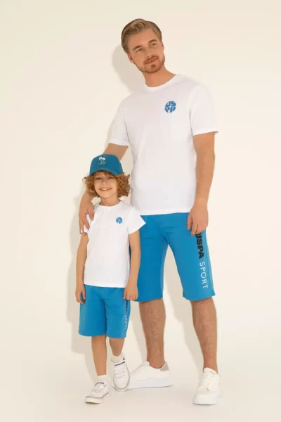 تی‌تی‌شرت یقه گرد سفید برای پسر بچه‌ها 50288062-VR013 برند U.S. Polo Assn. - 832983640