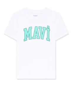 تی‌شرت دخترانه صورتی با چاپ لوگو M7610109-86953 برند Mavi - 904816919