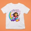 تیشرت سیاه و سفید کودک با طراحی گابby's Doll House برند Store - 932921693
