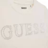 تی‌شرت کوتاه قد یقه گرد برند Guess - 854371041