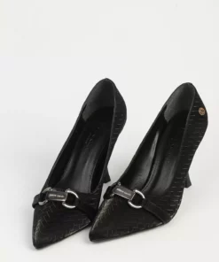 کفش پاشنهبلند زنانه مشکی مدل PC-55011 برند Pierre Cardin - 985370170
